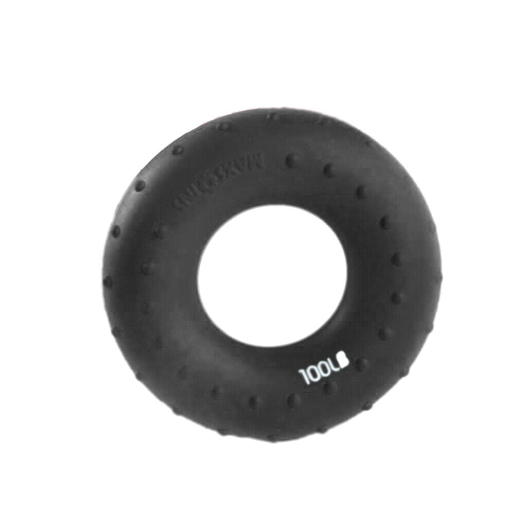 100lbs Anti-slip Silicone Forearm Training Hand Gripper Strengthener Ring