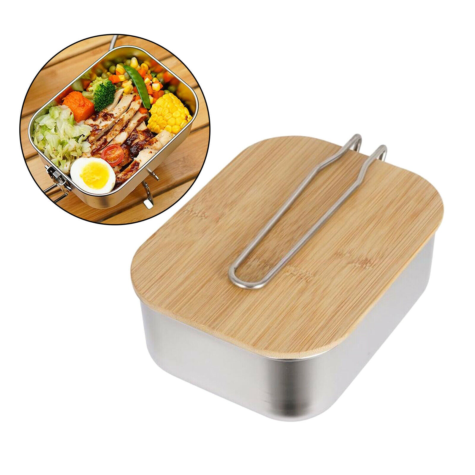 Bento Lunch Box, Kids Lunch Box, Lunch Containers, Leakproof Bento Box with