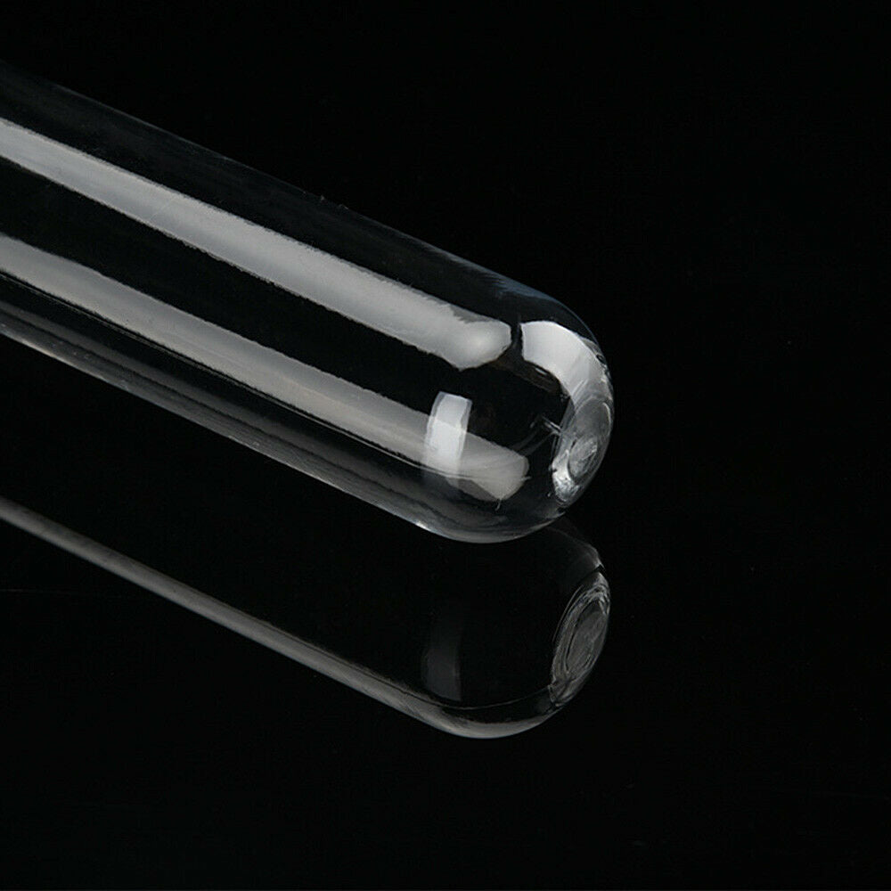 10Pcs 80ml Plastic Clear Cylinder Test Tubes with Lids Candy Bottle Container