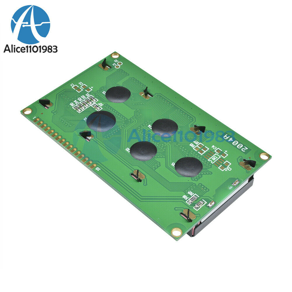 2PCS 20x4 2004 204 Character LCD Display Module 2004 LCD Yellow Green Blacklight