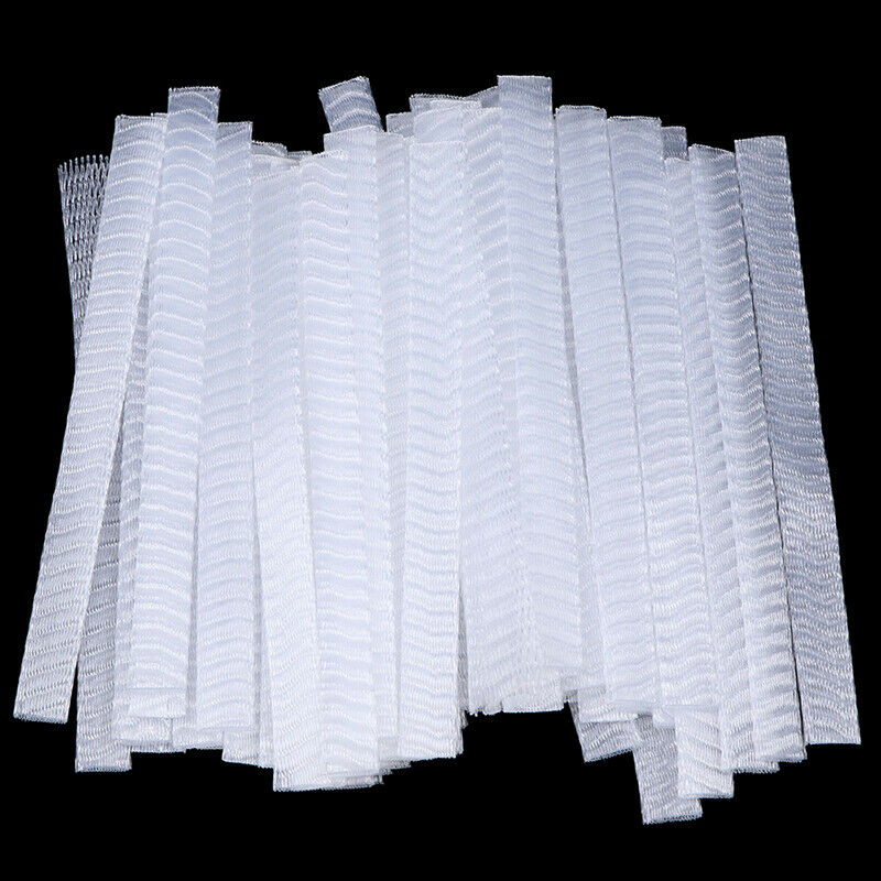 50x/lot 12cm Embroidery Thread Net Prevents Unwinding Makeup Brush Head Net DD