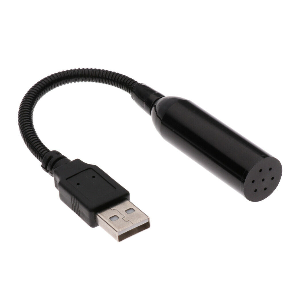 USB Cable Microphone Studio Audio Stereo Adjustable Laptop Mic for Chatting