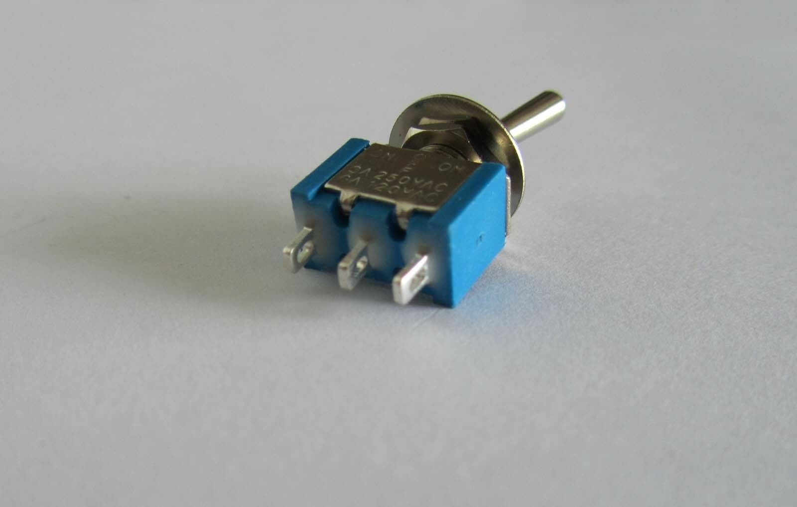 5x SPDT Guitar Mini Toggle Switch 3- Position ON-OFF-ON 3 PIN Car/Boat Switches