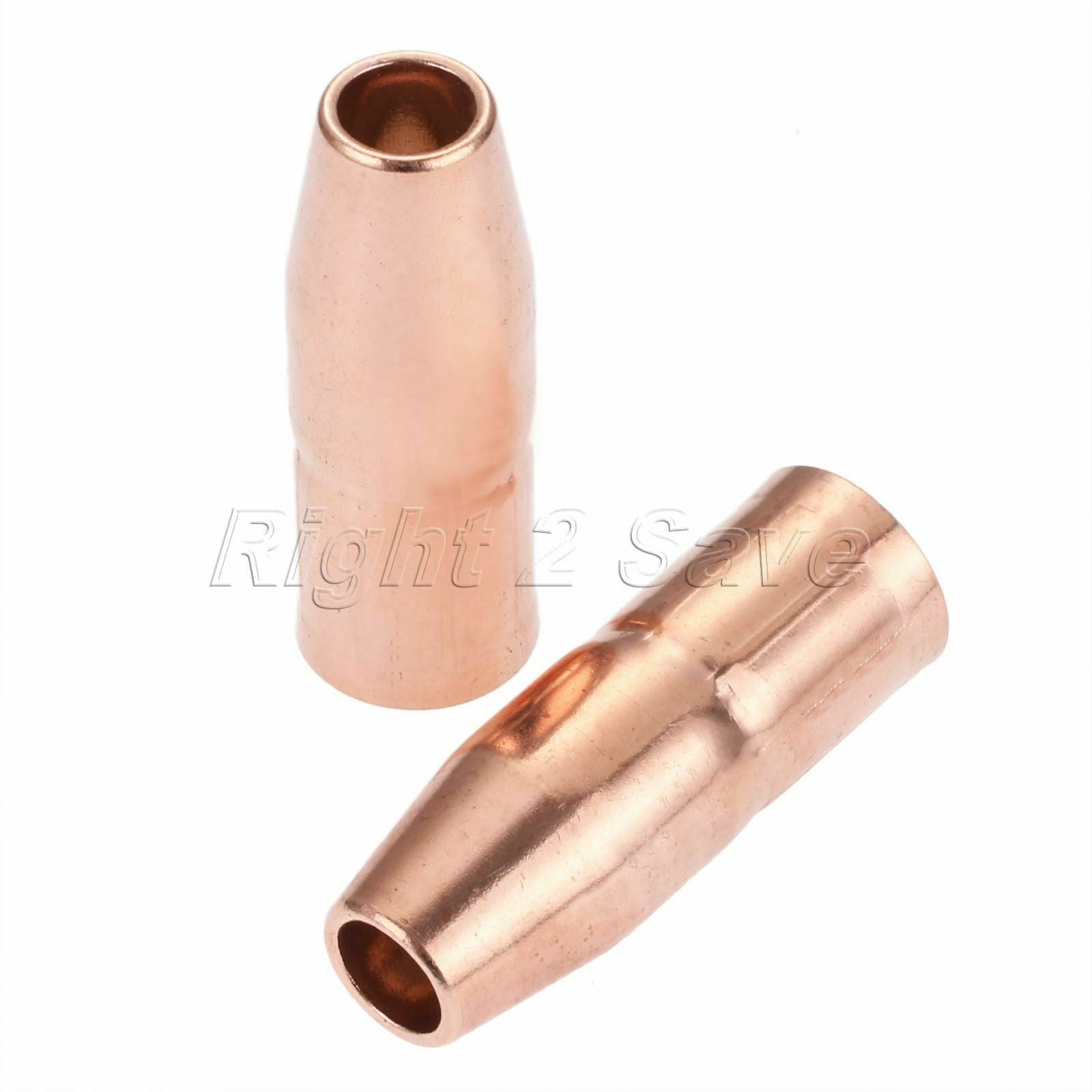 2Pcs MIG Welding Nozzles 169-724 1/2" Recessed Fit for Miller M25 M40 Hobart Gun