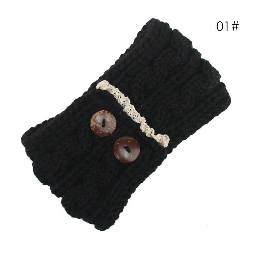 Womens Knit Crochet Headband Lady Winter Warm Hairband Hair Band Headwrap NEW