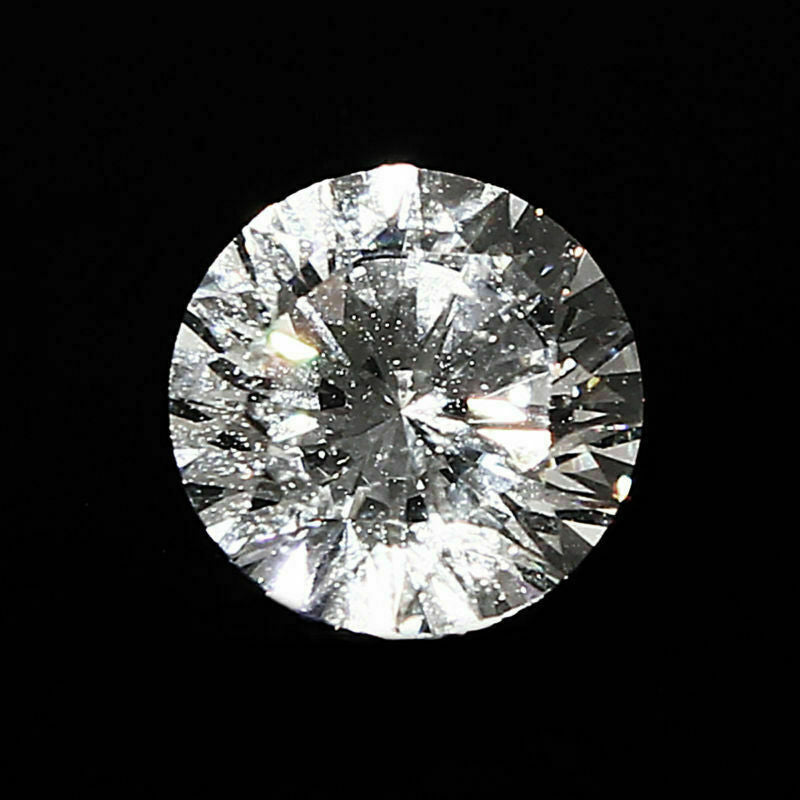 8mm Unheated 3.5CT White Round Sapphire AAAAA Brilliant Loose Gemstones
