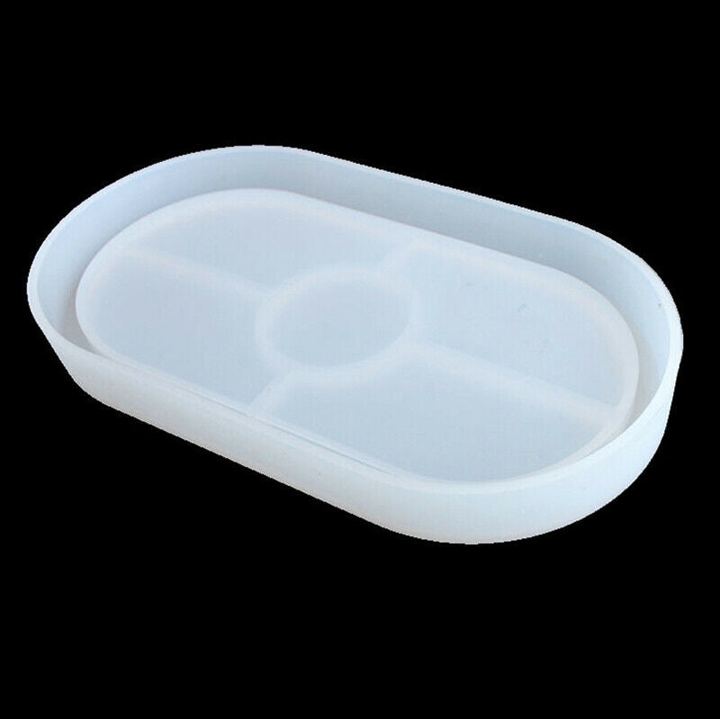 Mold Ashtray Coaster Flexible Silicone Mold Epoxy ResinCraft Clay Mo lat TdJ SJ