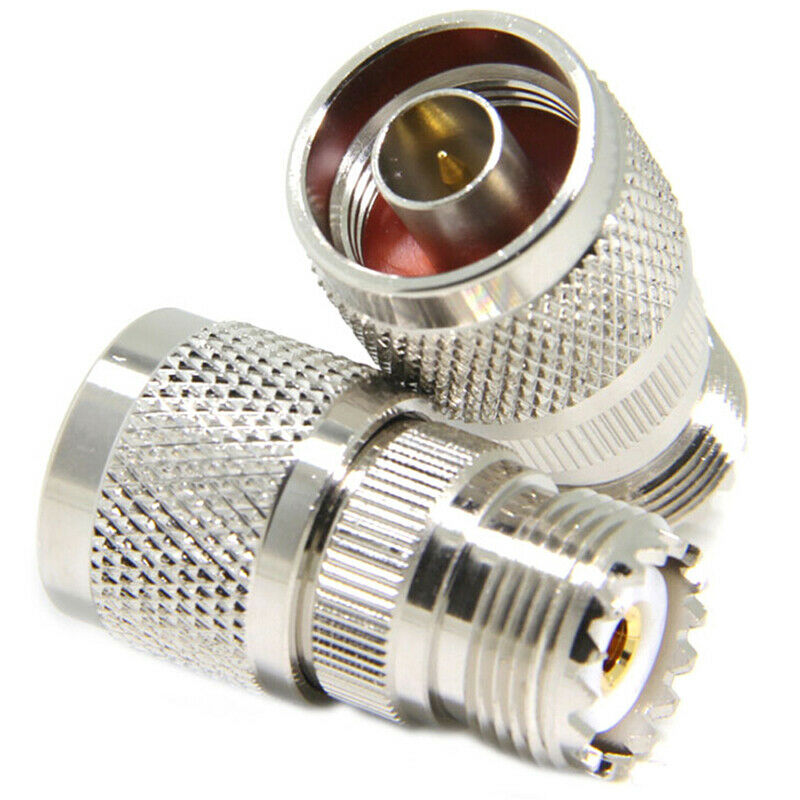 1Pc N Type Male to UHF SO-239 Female Jack Straight RF Coax Adapter Connector  WF