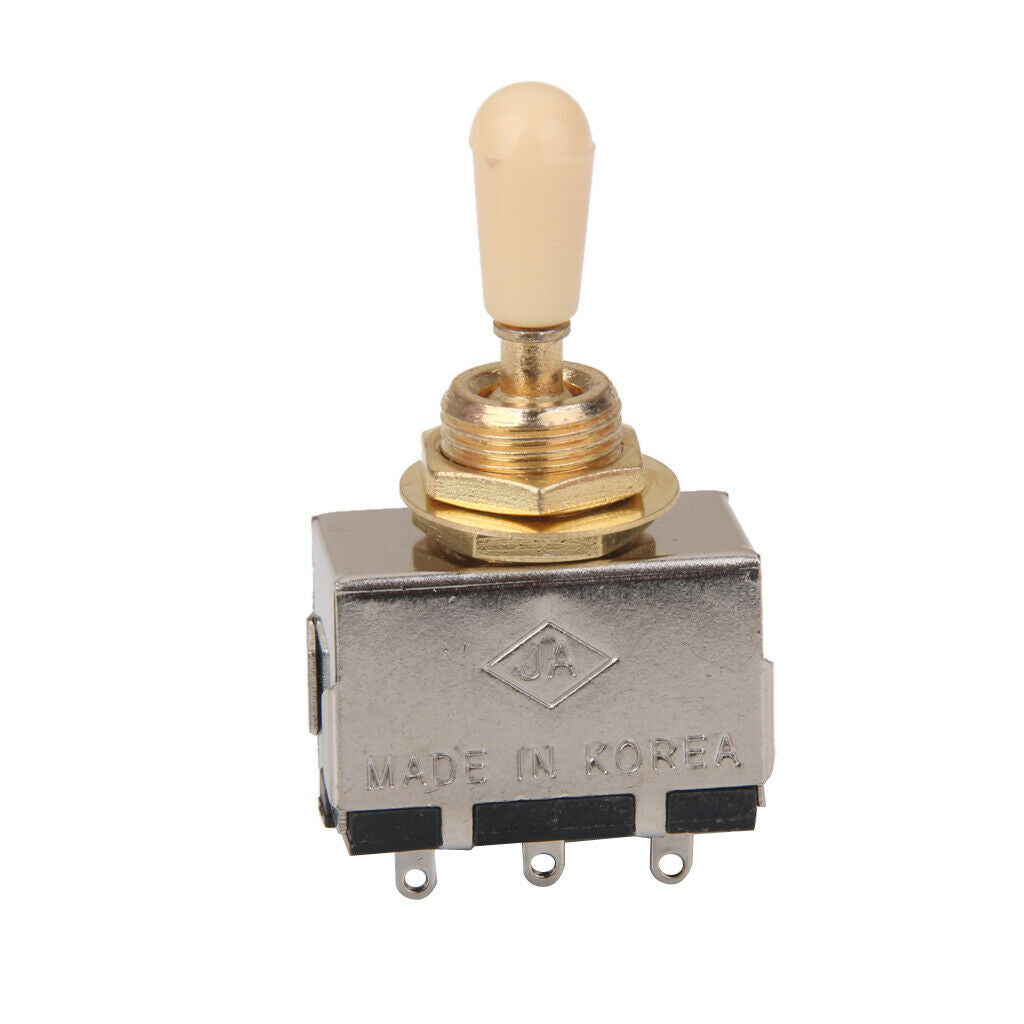 3-Way Box Style Toggle Switch W/   For Electric Guitar Parts Accessories