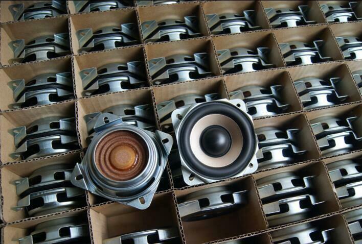 2pcs 2.75"inch 70MM bass radiator Rubber edge Diaphragm Passive Speaker