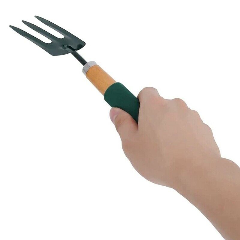 Garden Tool Set 3 Pcs Shovel Metal Rakes Gardening Tool Set with Sponge Grip WM5