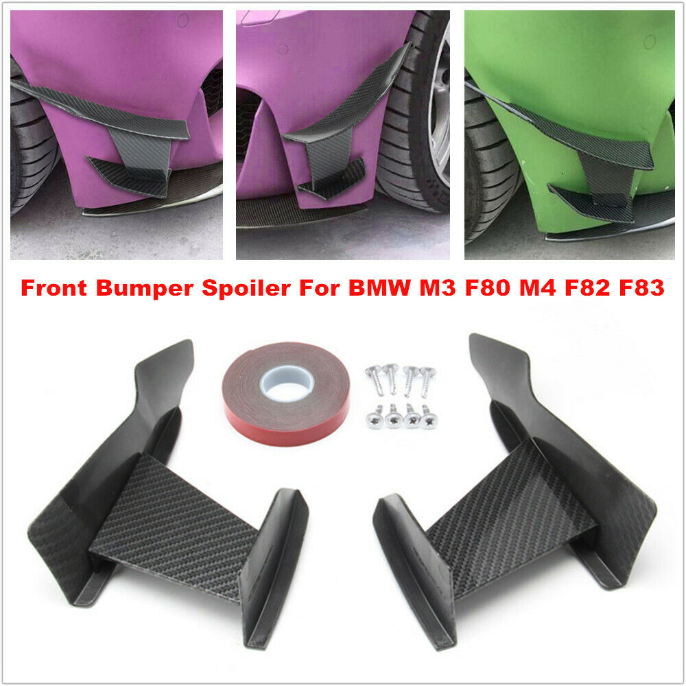 Front Bumper Spoiler Car Anti-scratch Strip Winglet Diffuser fit for BMW 3Series