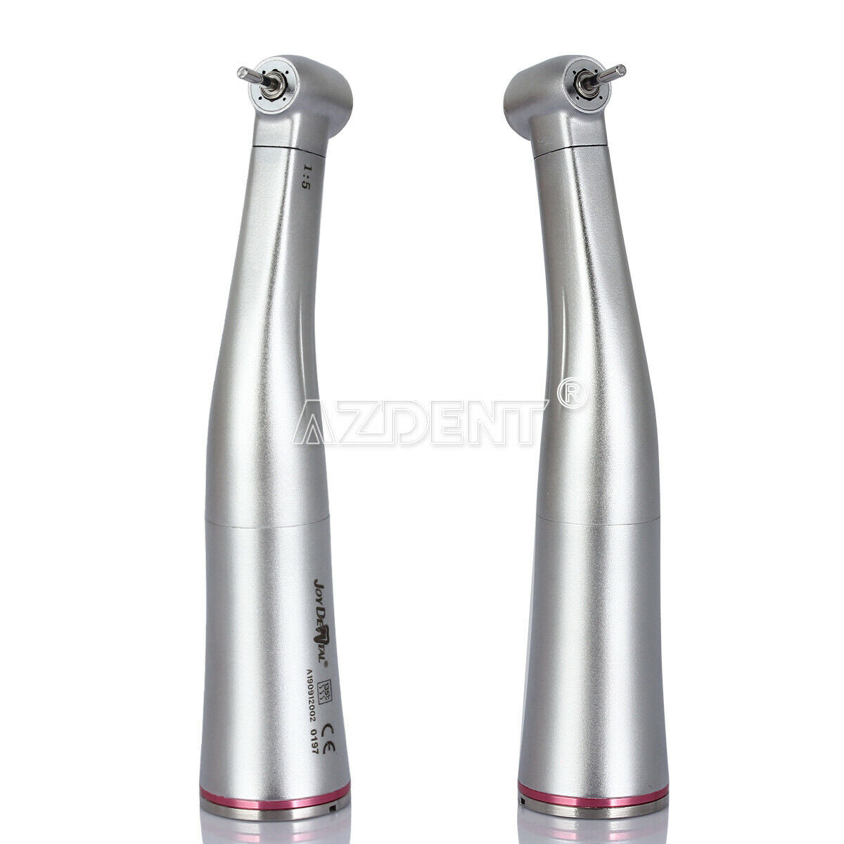 Dental 1:5 increasing Contra Angle Handpiece Push Compatible Fit E-type Motor
