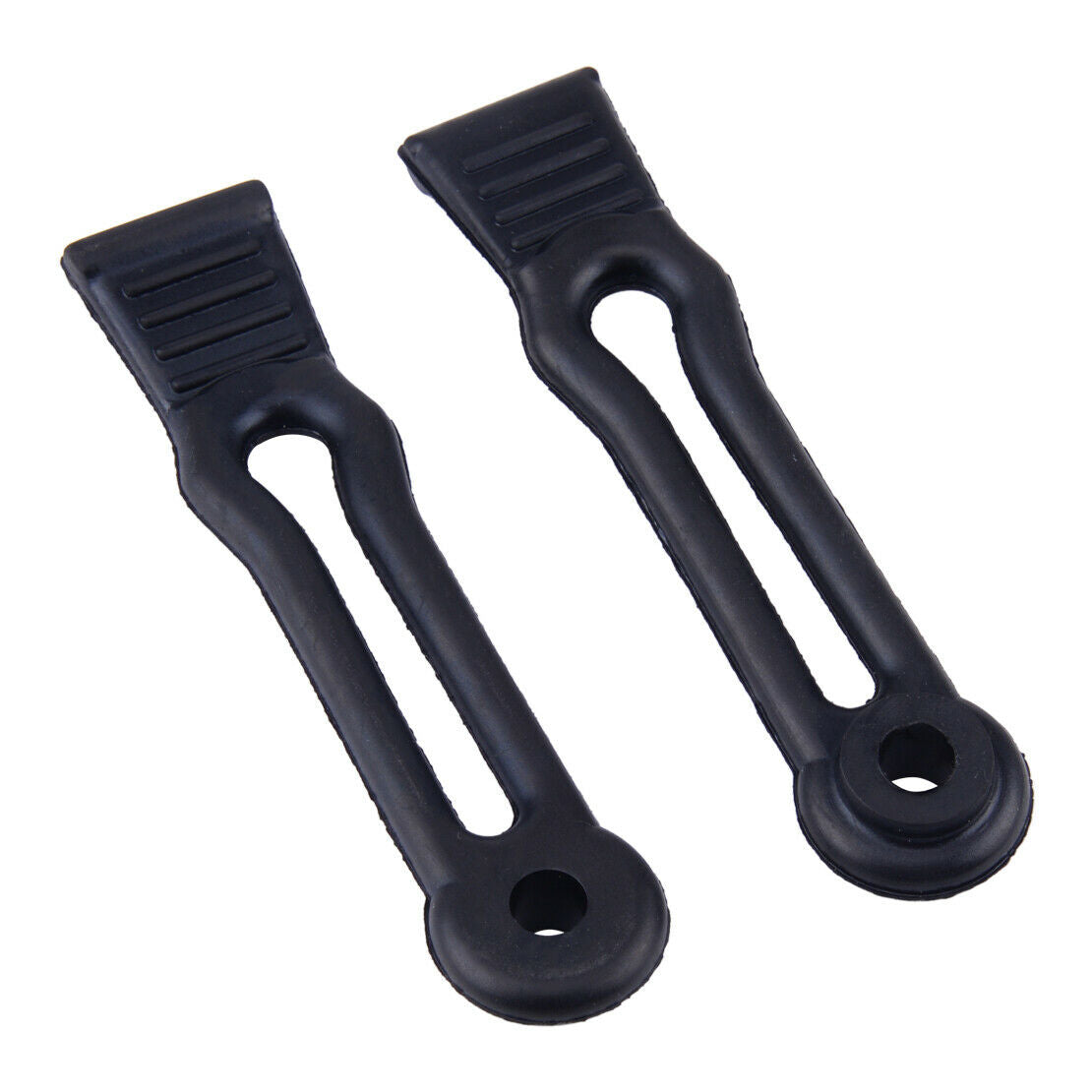 Pair Hood Tie Down Latch Kit Black Rubber Set Fit for YAMAHA Rhino 450 660 700