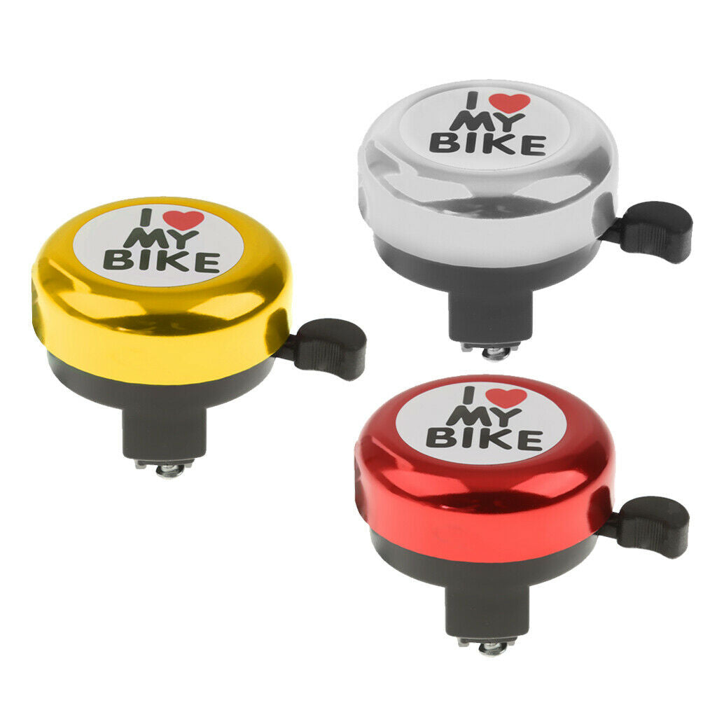 3 Pieces MTB Bicycle Bell Horn Women Men Hooter Scooter Bicycle Bell Bike