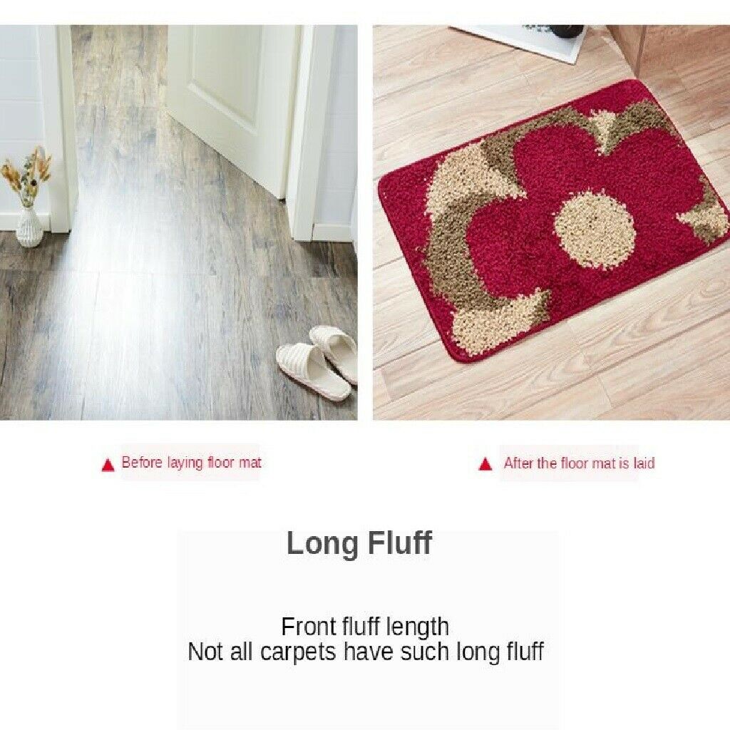 Small Indoor Office Hotel Doormat Anti-Slip Backing Mat Bathroom Carpet