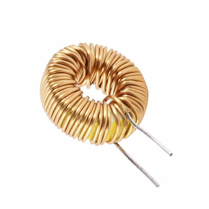 10Pcs Toroid Core Inductors Wire Wind Wound DIY mah--100uH 6A Coil JdWJD Lt