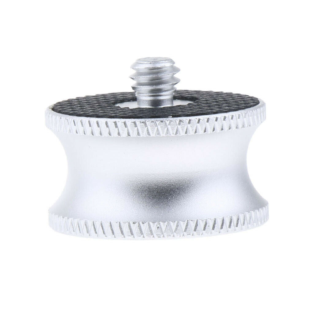 4 Piece 1/4 Male to 3/8 Female Screw Adapter Plate Converter for Camera Tripod