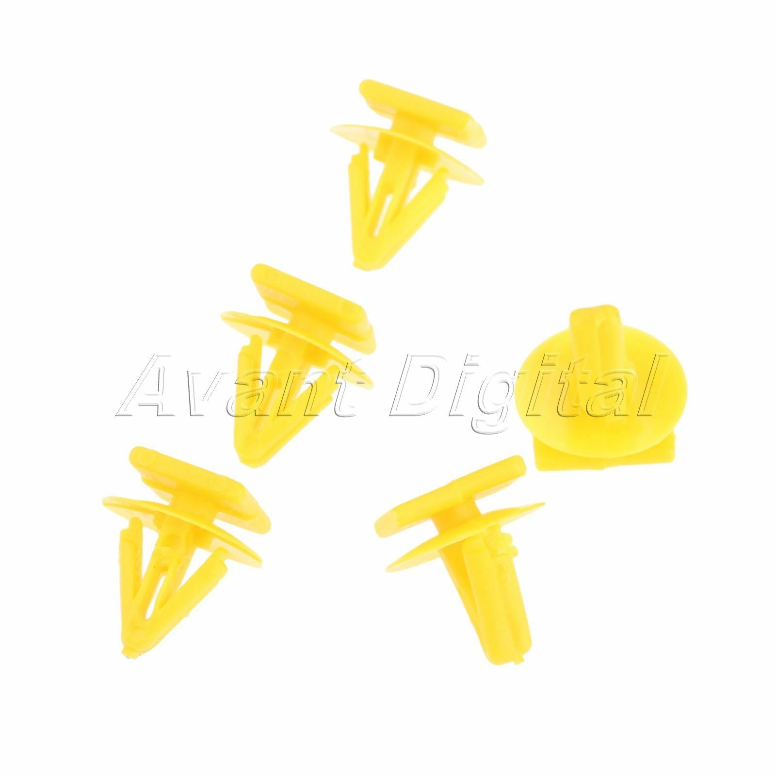 50PC D178 Car Door Plank Fastener Plastic Fixed Clamp Interior Trim Panel Clip