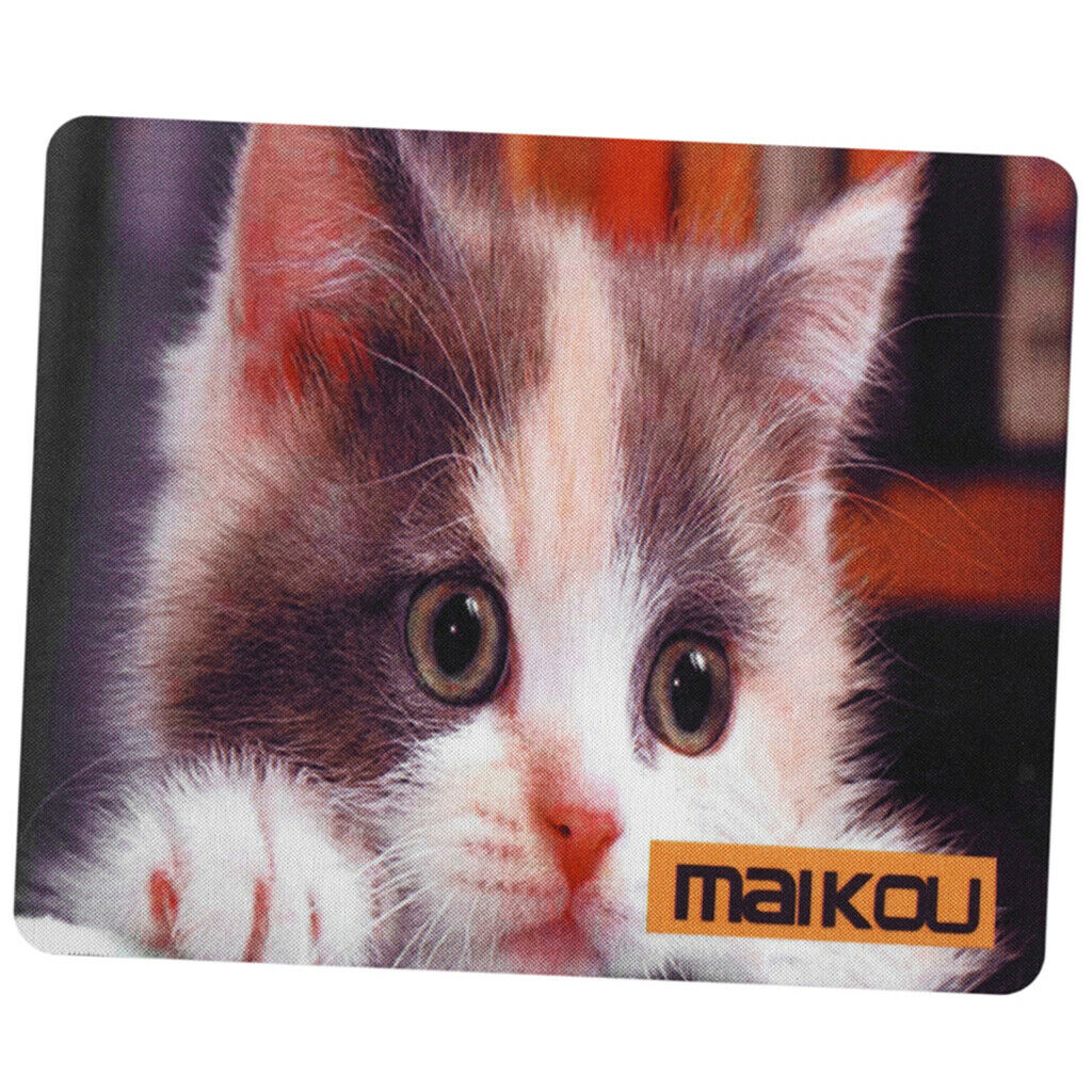Maikou Gaming Mouse Pad Computer Desk Mat 180*200mm white + gray