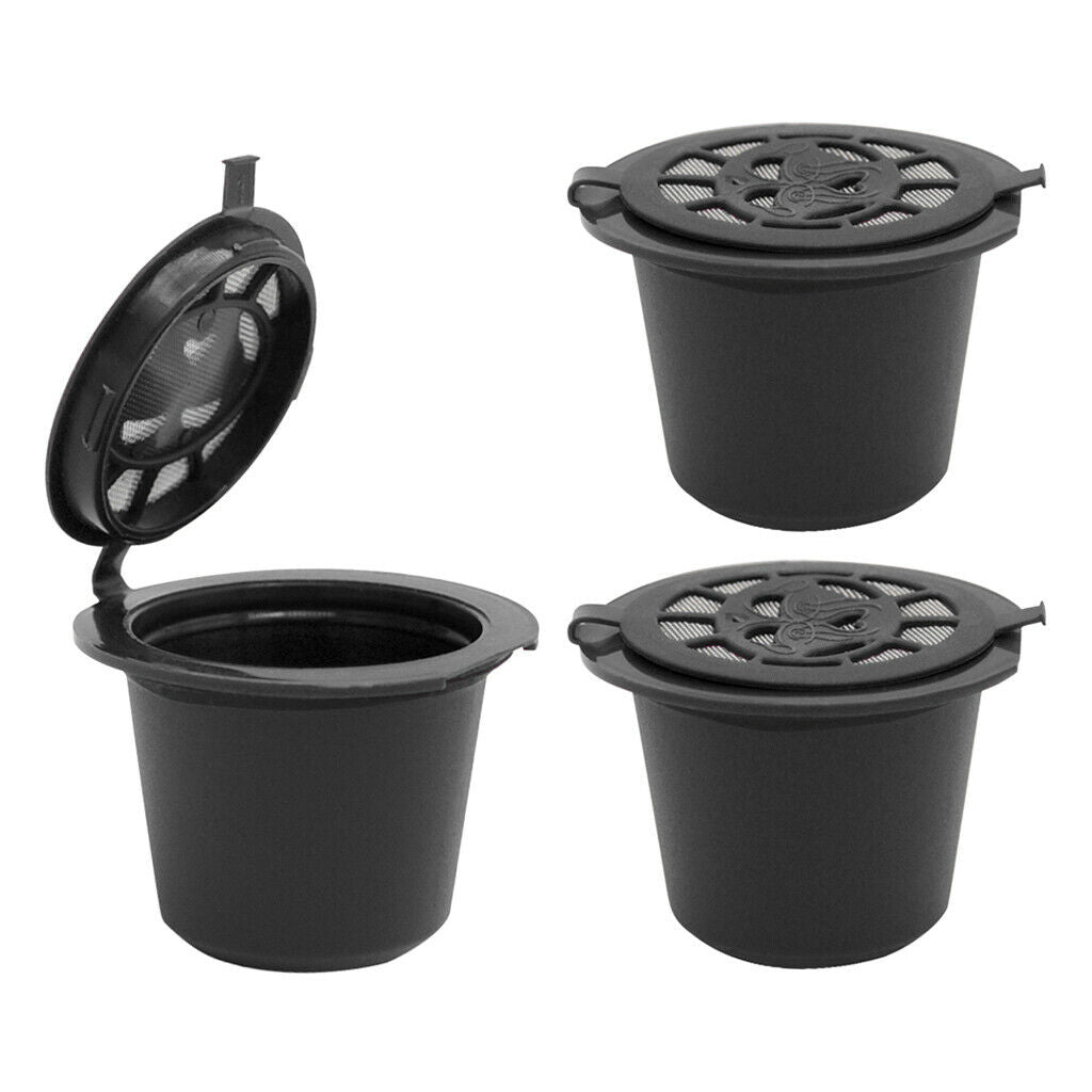 6Pcs Refillable   Coffee Pod Capsule Filter For  Machine