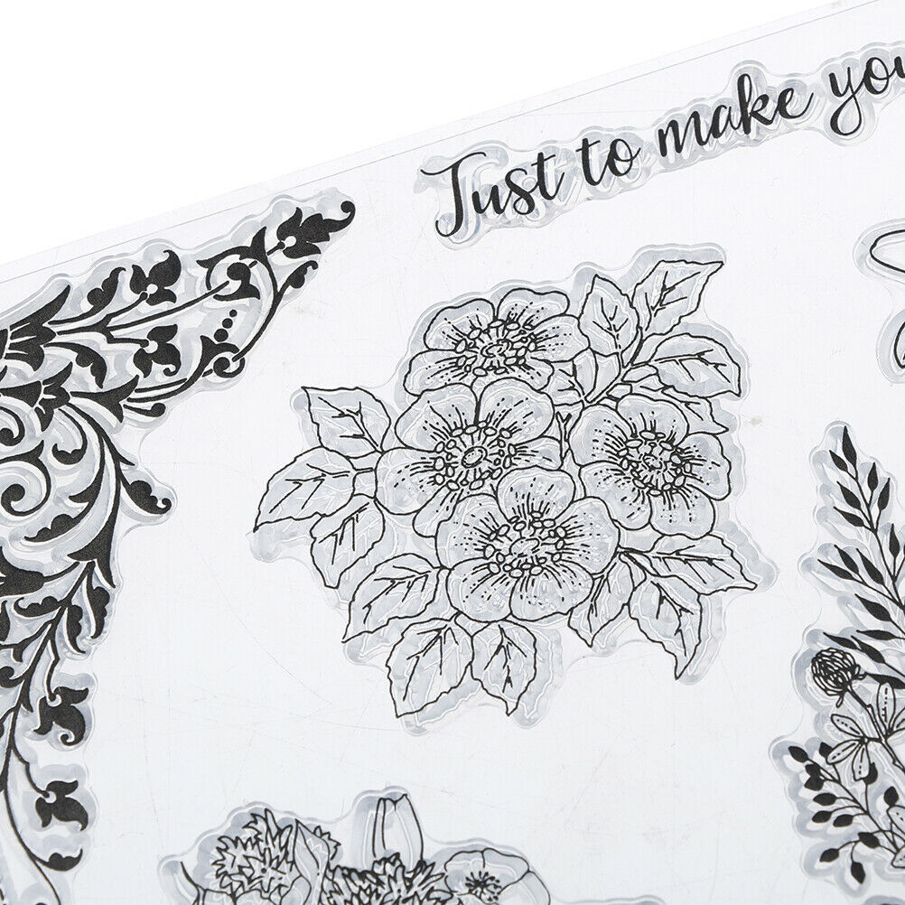 make you smile transparent clear silicone stamp for diy scrapbooking phot.l8