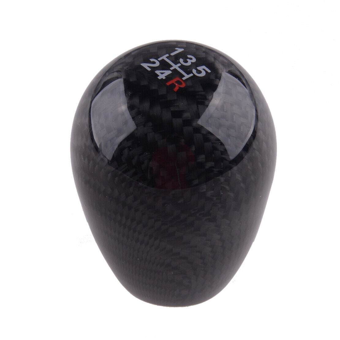 5 Speed Carbon Fiber Car Manual Gear Stick Shift Knob Shifter MT M8 M10 M12 Item