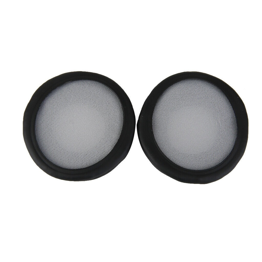 Sponge Earpad Cushion Pad For   MDR-ZX600 -Black with White