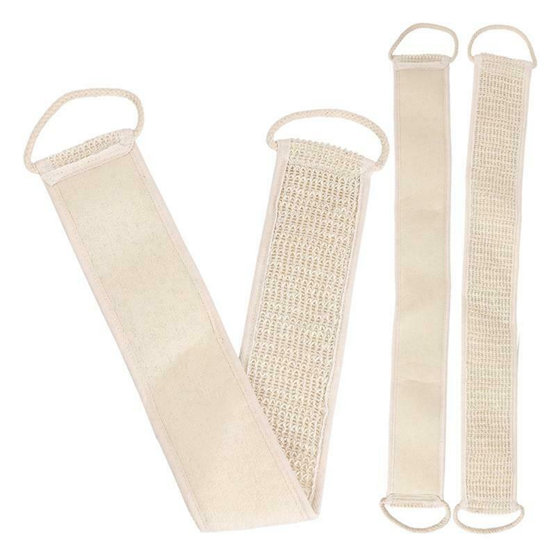 Multifunctional Soft Cotton Linen Body Cleaning Back Scrubber Bathroom Tool