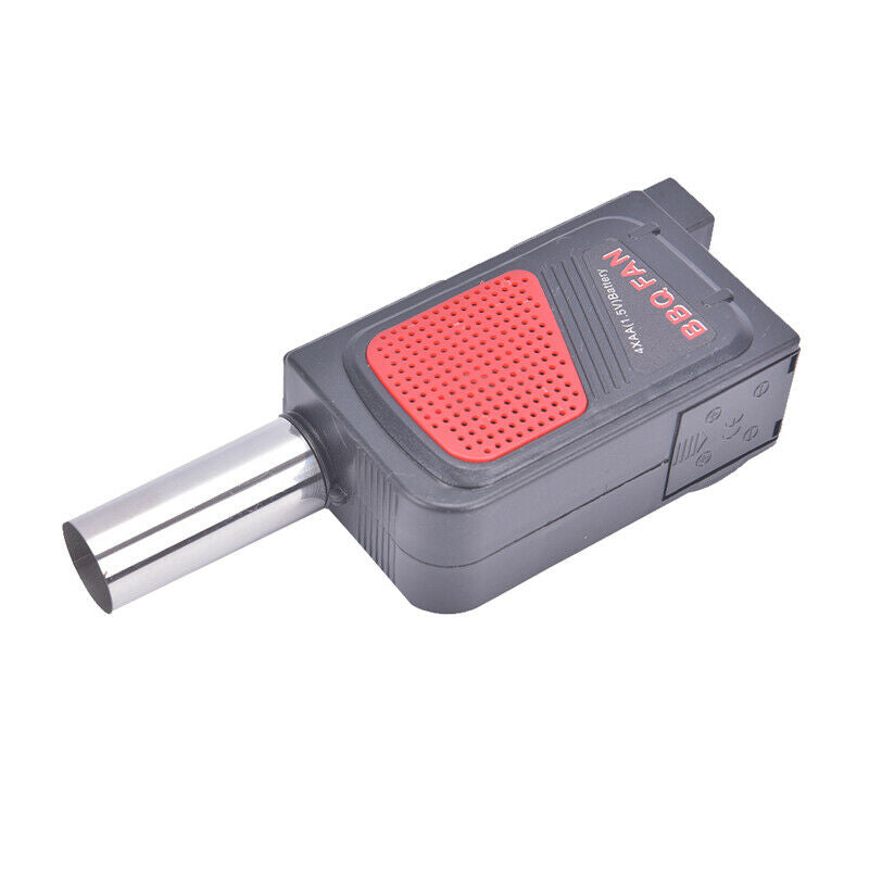 Portable Electric BBQ Fan Barbecue Air Blower Fan Cooking Picnic Battery PowBDA