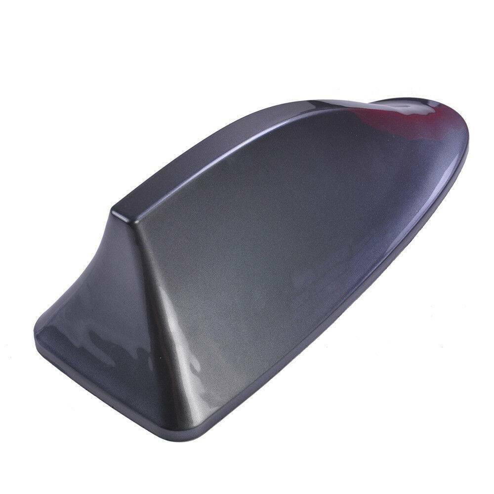 New Auto Car Shark Fin Universal Roof Antenna Radio FM AM Decorate Aerial Black