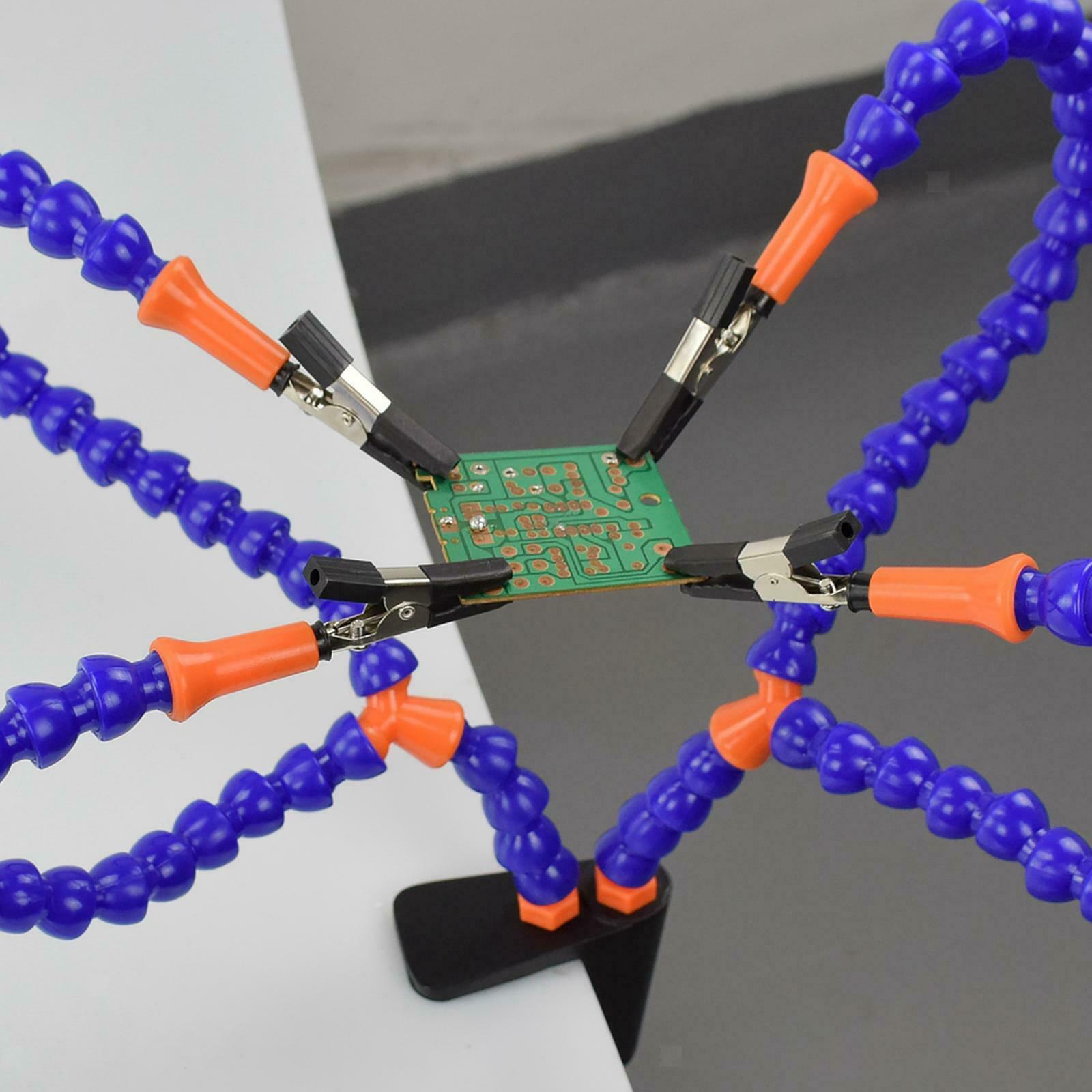 Soldering Iron Helping Holder Third Hand Flexible Arm Welding Station Tool
