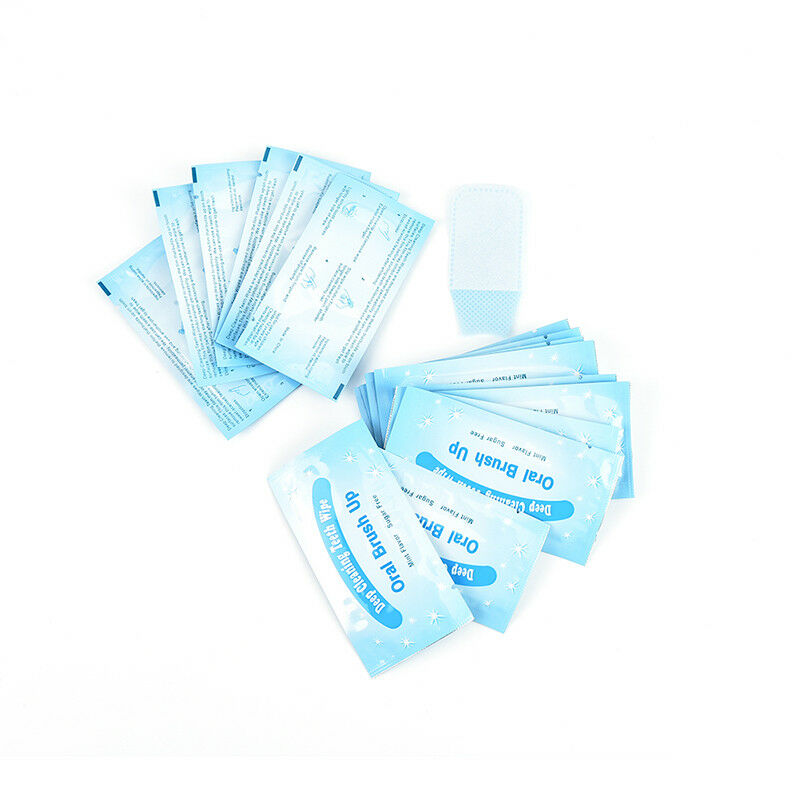 20x finger brush ups oral brush teeth whitening wipe  deep cleaning oral c,Z SJ