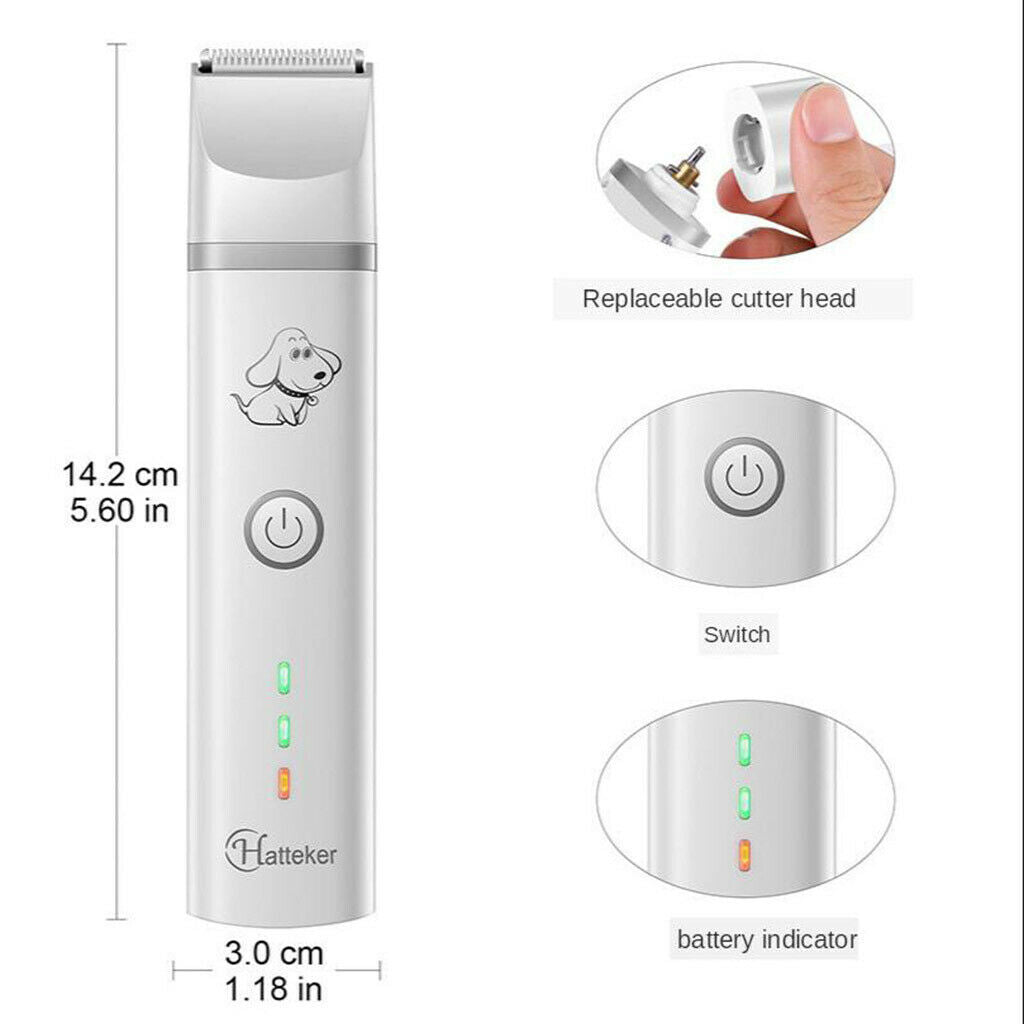 Pet Grooming Tool Dog Shaver Clippers USB Pet Hair Trimmer for Dogs and Cats
