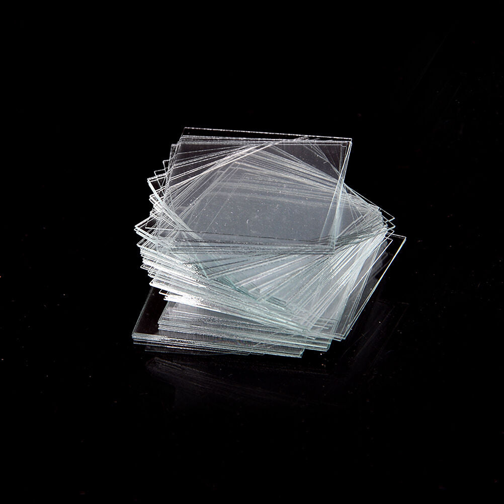 100 pcs Glass Micro Cover Slips 22x22mm - Microscope Slide Covers SEDD