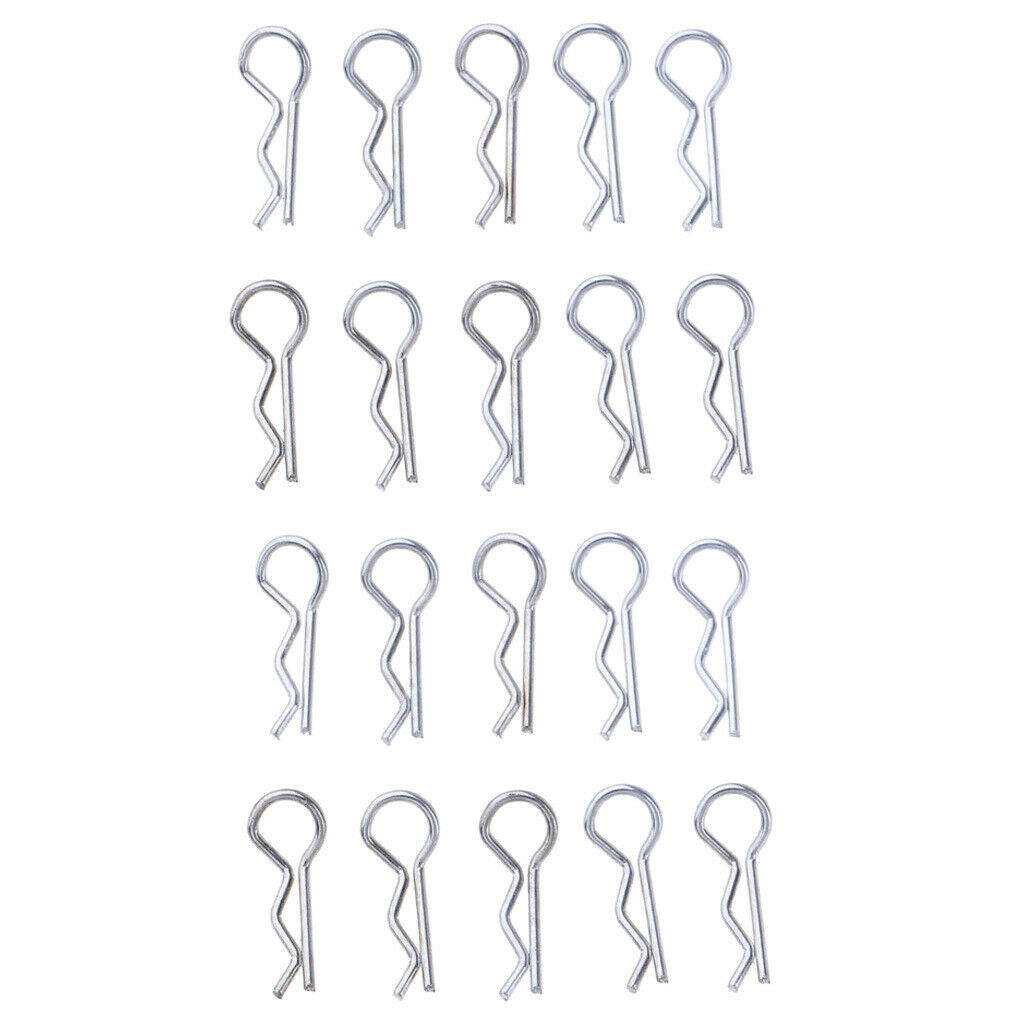Metal Body Clip R-shape Pin for RC WLtoys   K969 K979 K989 K999 P929 P939