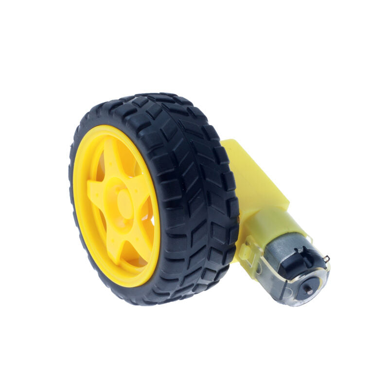 1Pcs 1:48 Plastic DC Drive Gear Motor Gearbox for Arduino Chassis Smart Car