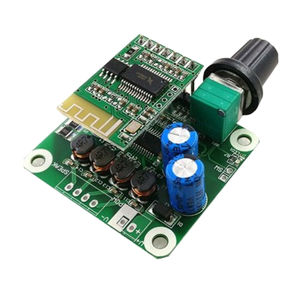 TPA3110 Stereo Bluetooth 4.2 Digital Amplifer Board DIY 15W 50x50x10mm