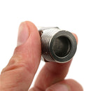 1/2" Male x 1/2" Male Hex Nipple SS 304 Threaded Pipe Fitting NPT kCBDAUFLJ Lt