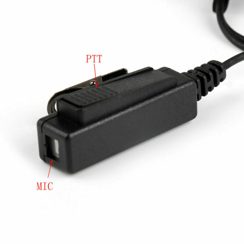 1xCovert Acoustic Tube Headset PTT Mic Fr  HT1000 MTX838 XTS3000/2500