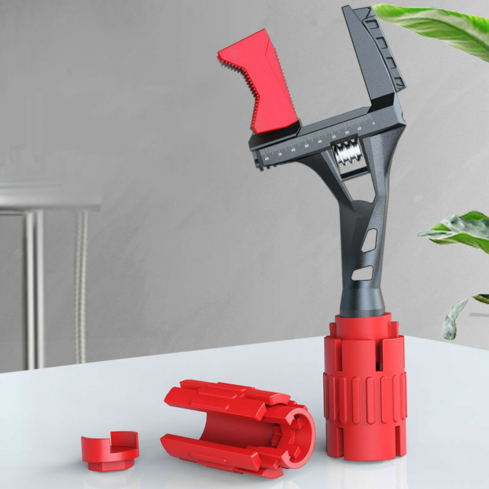 Faucet Install Pipe Wrench 24 in 1 Aluminum Alloy Spanner Basin Wrench