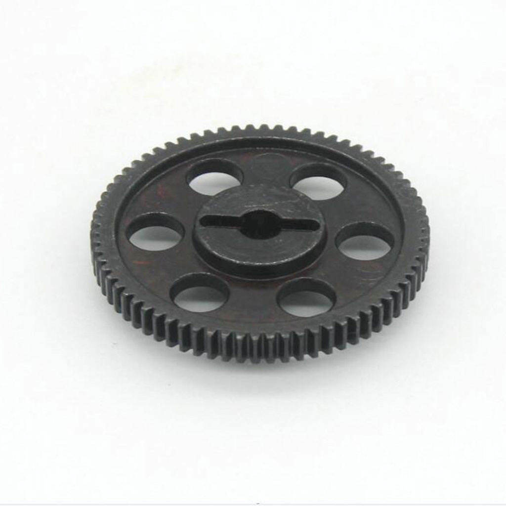 Black steel reduction gear 70T accessories for LC Racing Ptg-2 1/10