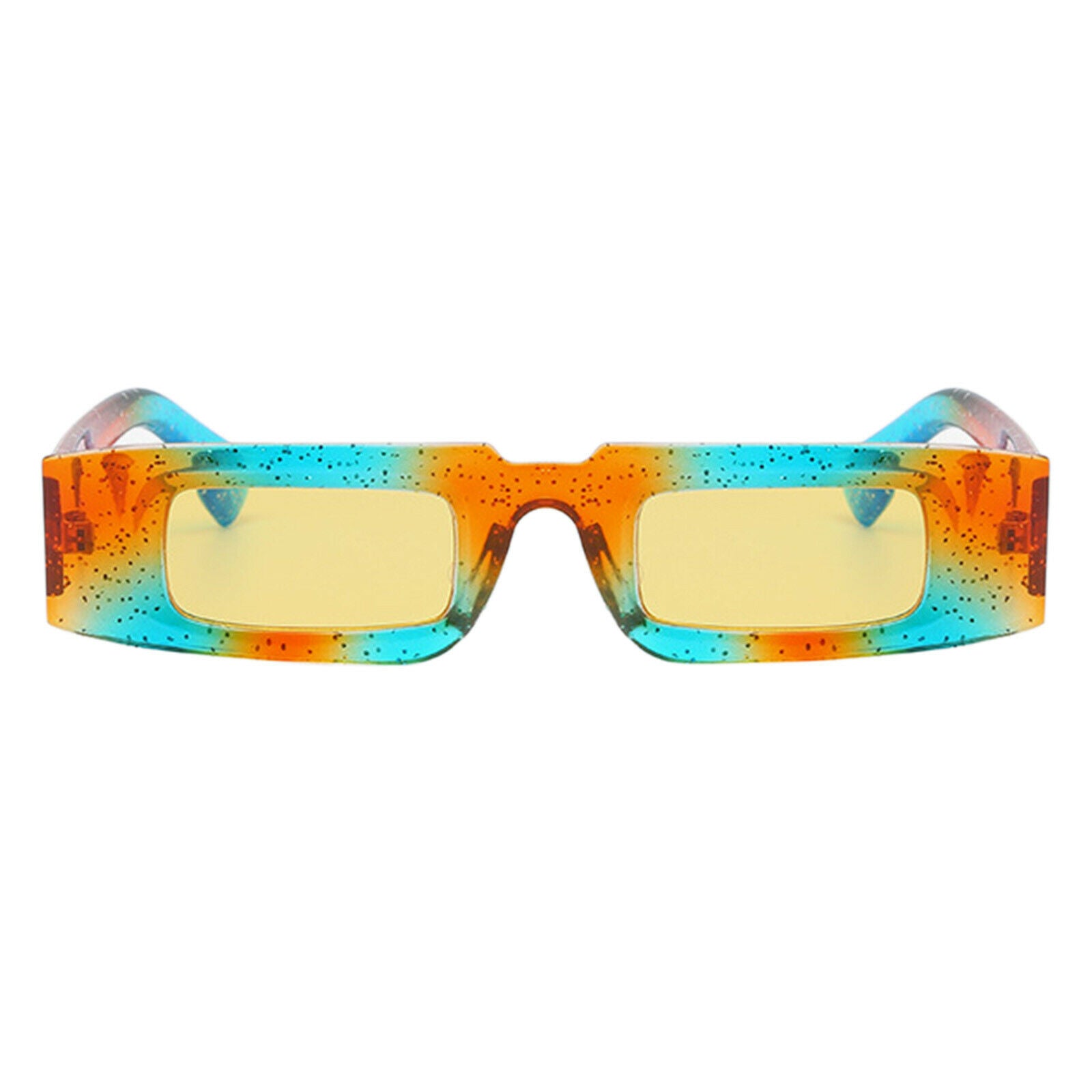 Trendy Rectangle Sunglasses UV400 Glasses Fishing Beach Running Outdoors