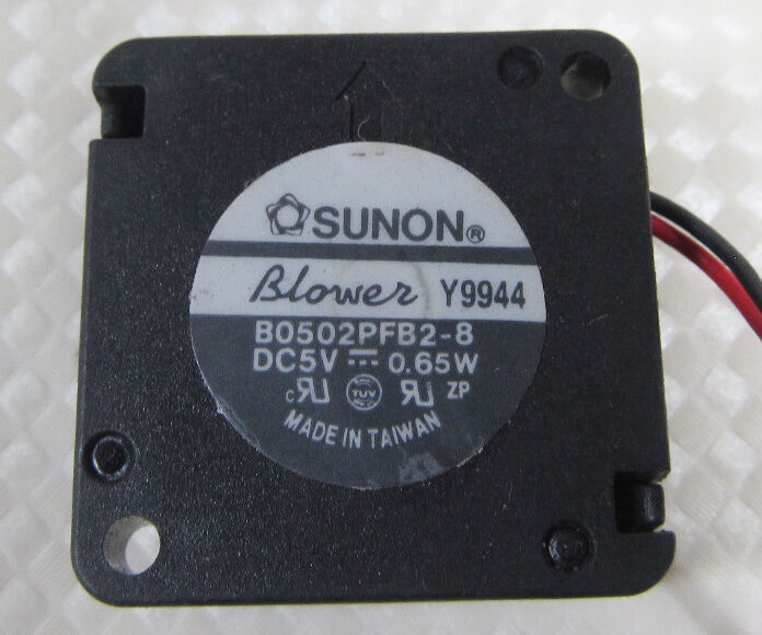 10pcs SUNON Mini Blower Fan B0502PFB2-8 25x25x10 2510 DC 5V 0.65W 2pin Connector
