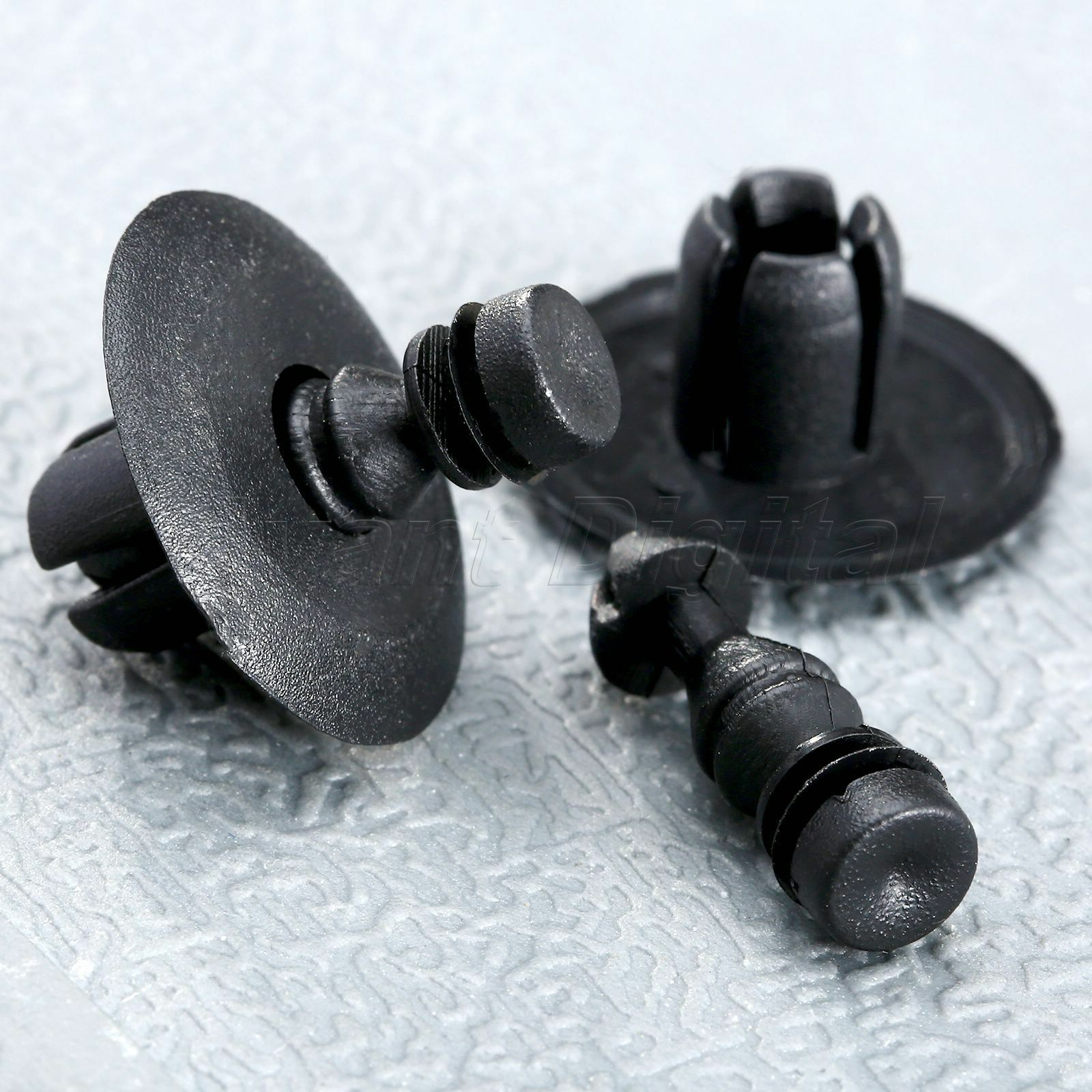 50 Black Nylon Door Trim Panel Clip Push Type Retainer For Chrysler 300M 2005-On