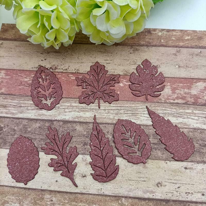 Maple Leaf Metal Cutting Dies Stencil DIY Scrapbooking Album Paper Card Template