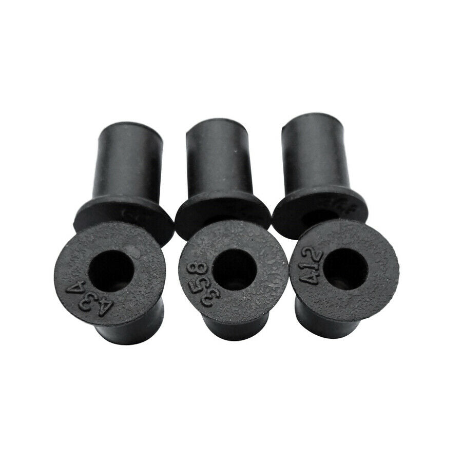 100Pcs M5 Rubber Well Nut 5MM Motorcycle Windscreen Brass NUTS High Quality