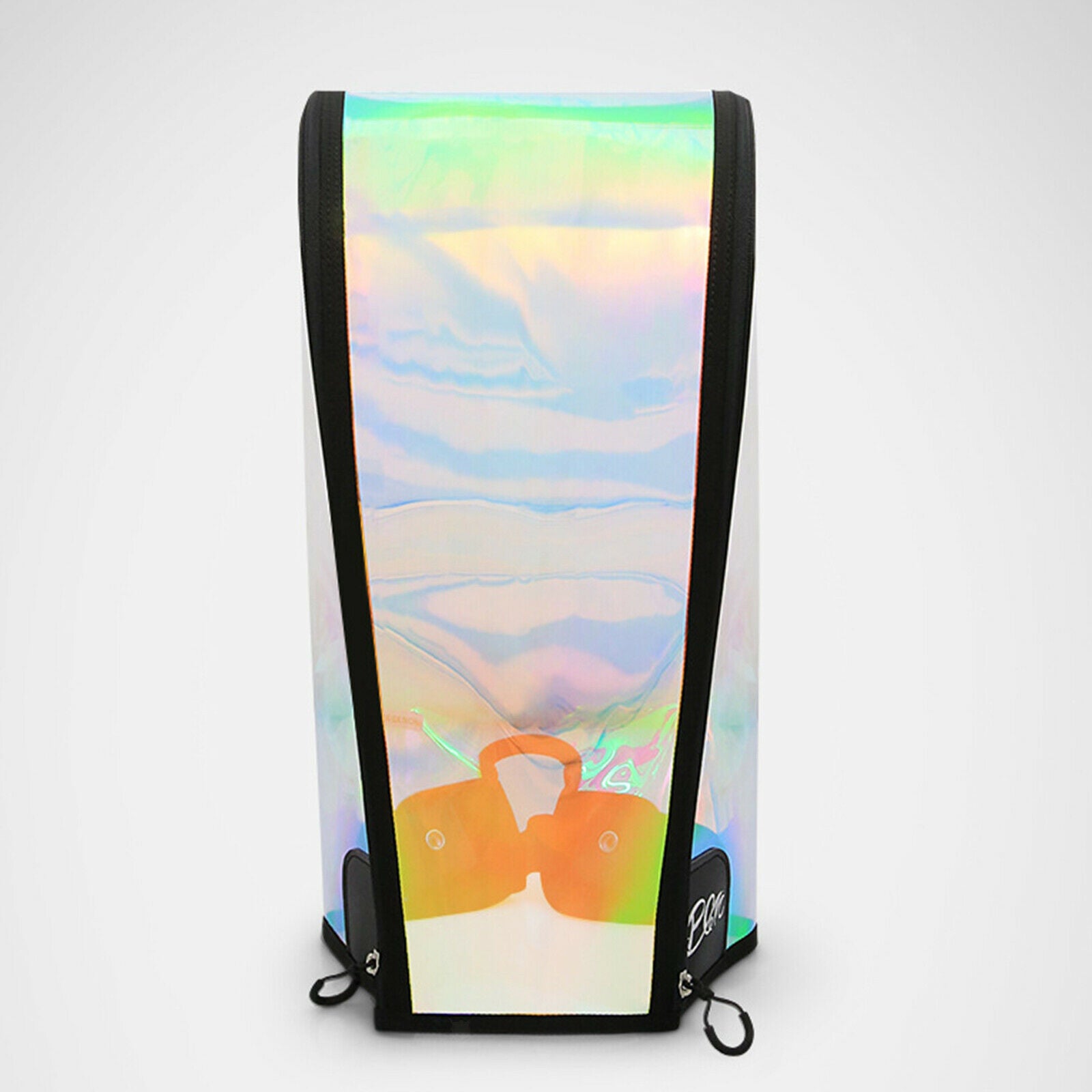 Golf Bag Rain Hood Waterproof Golf Bag Zipper Rain Cover Transparent Rain