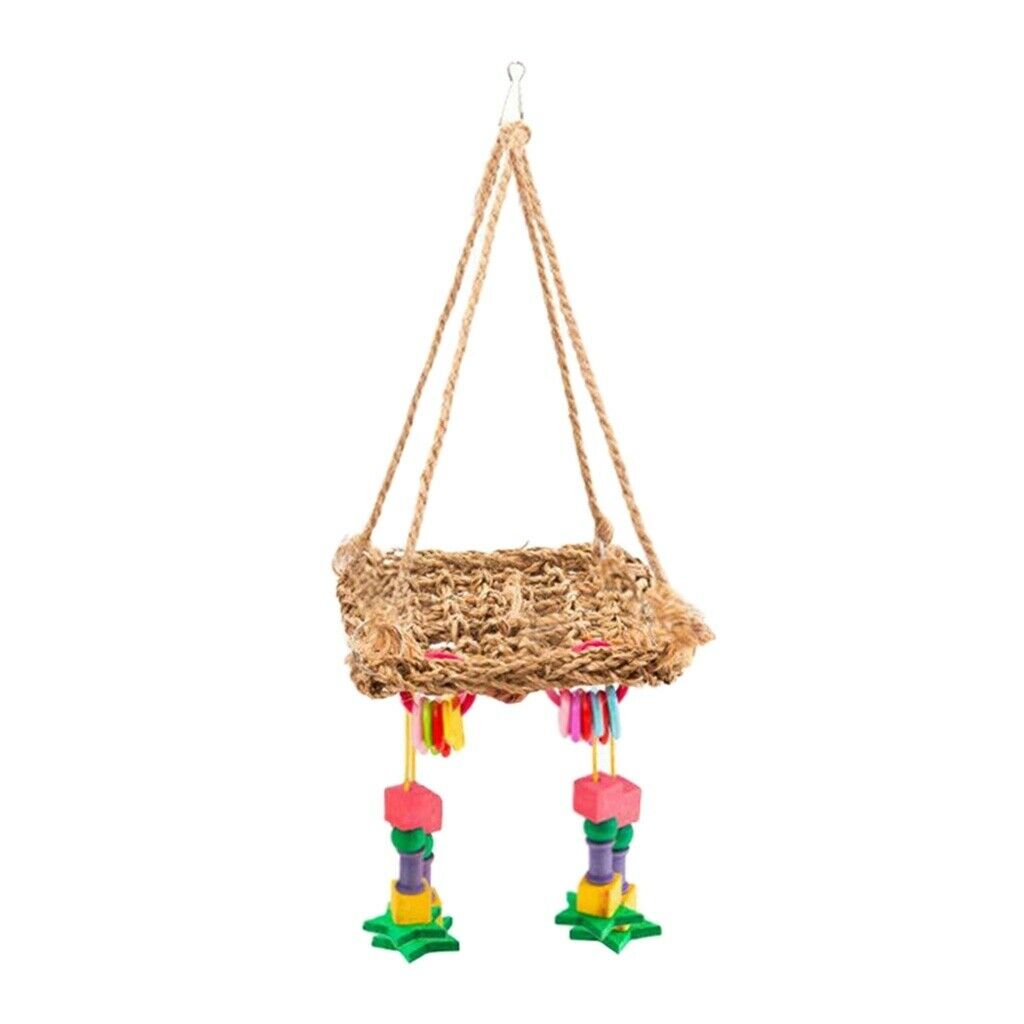 Colorful Bird Toys Of Adjustable Birds Parrots To Chew And Play.