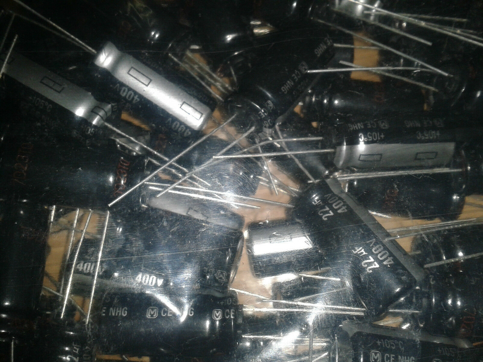 10pcs PANASONIC NHG 22uF 400V 105C HI END CAPS TUBE AMP AUDIO CAPS!BEST SOUND!